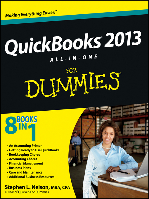 Title details for QuickBooks 2013 All-in-One For Dummies by Stephen L. Nelson - Available